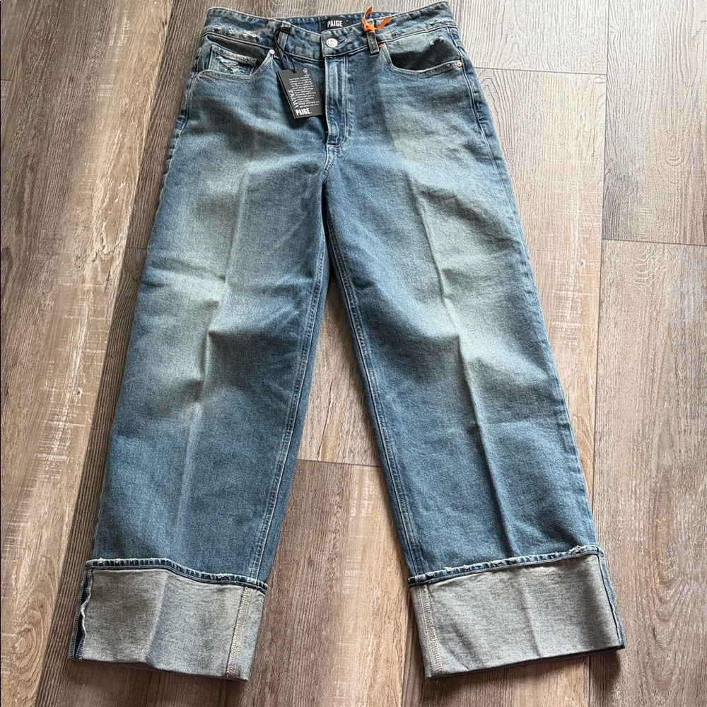 PAIGE Stylish Blue Jeans for Women